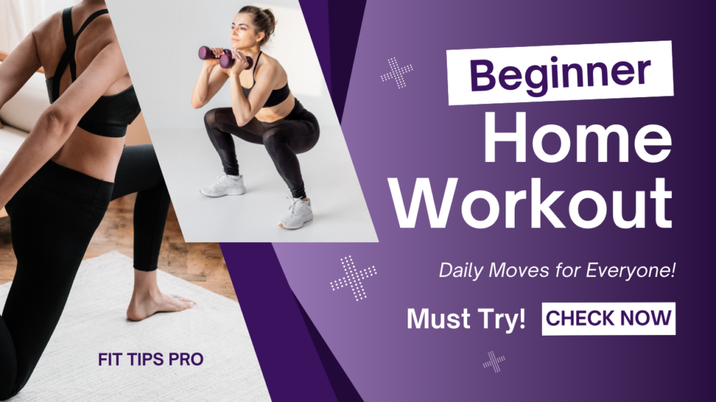 workout plan for beginner