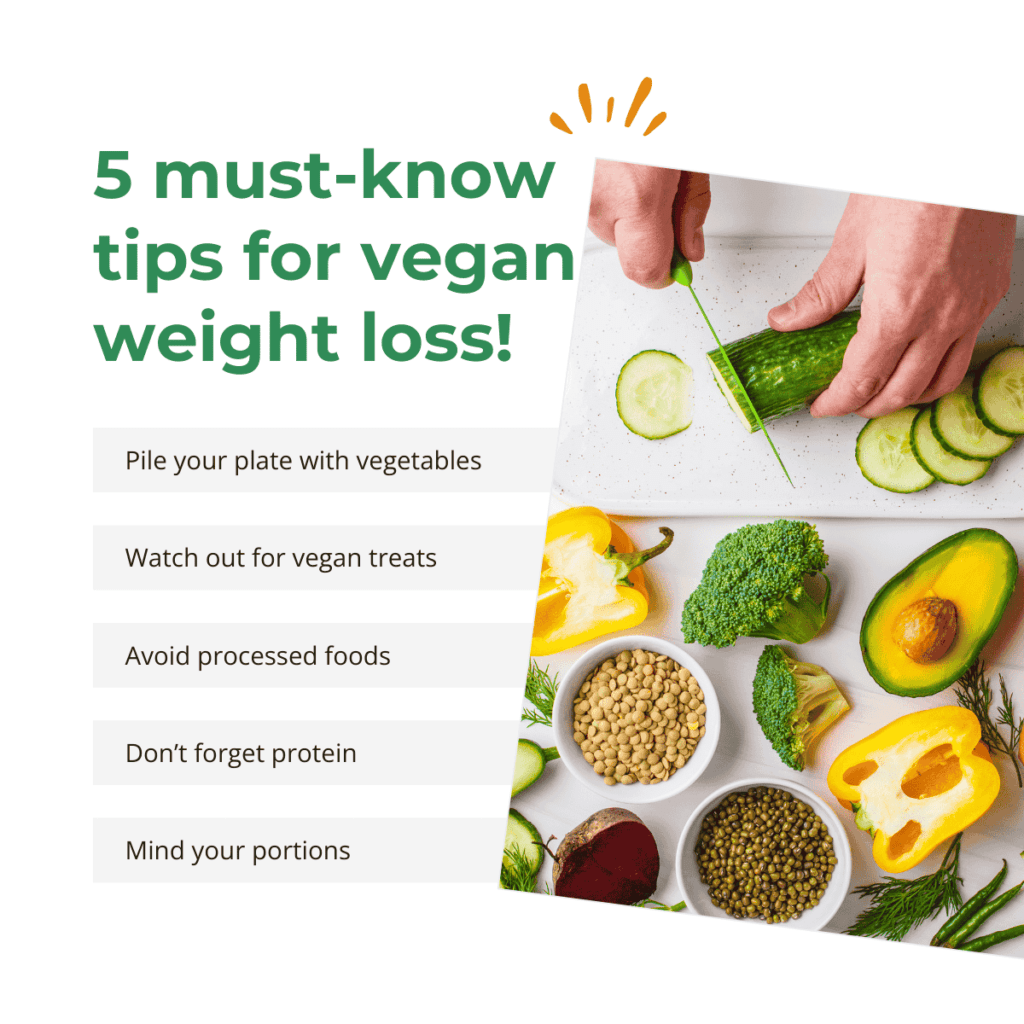 Veg Diet for Weight Loss Tips