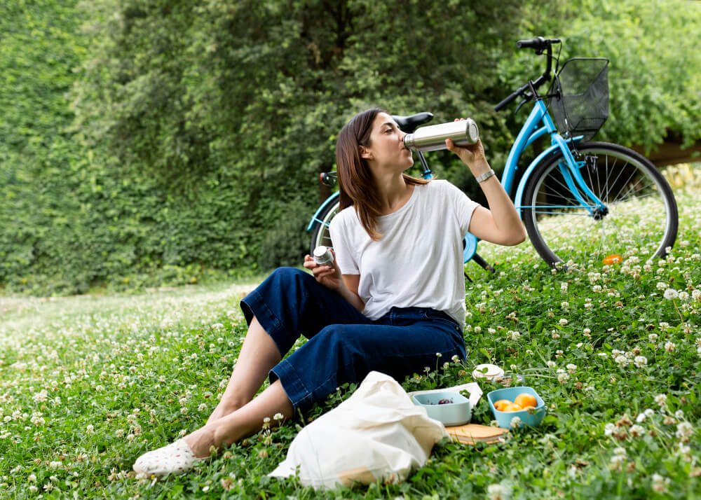 Spend time outdoors to manage stress levels